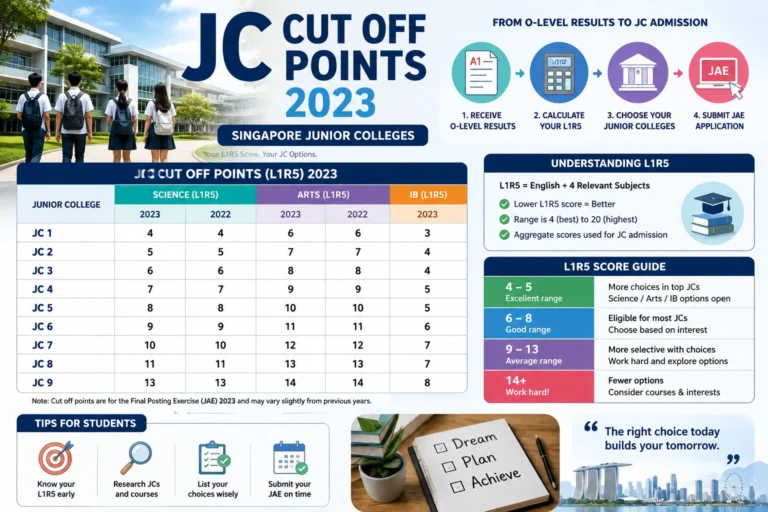 jc cut off points 2023