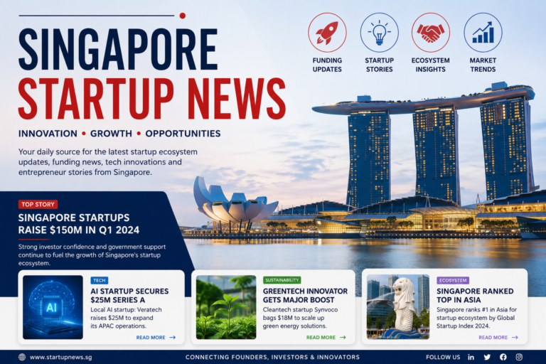 Singapore Startup News