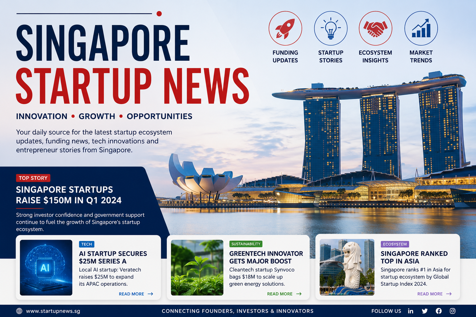 Singapore Startup News